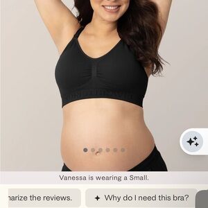 Kindred Bravely Black Nursing Bra